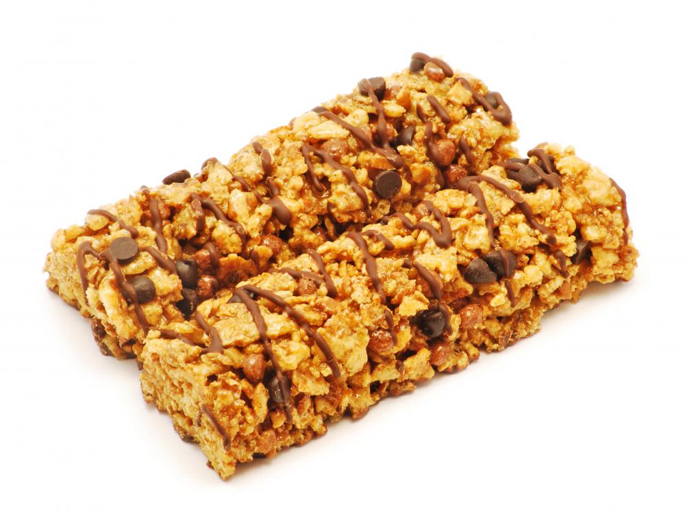 Granola bars contain folic acid.