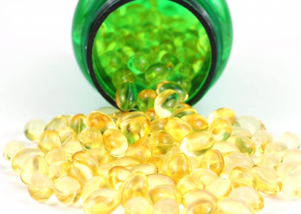Fish oil supplements contain essential fatty acids.