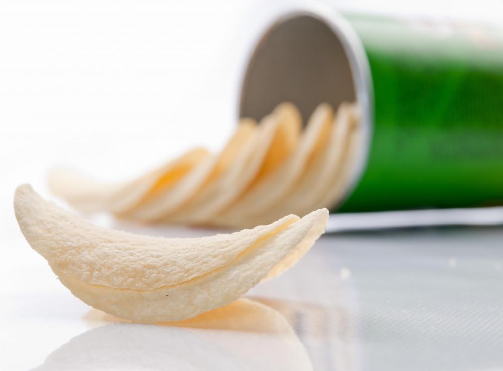 The process to make Pringles chips is patented.