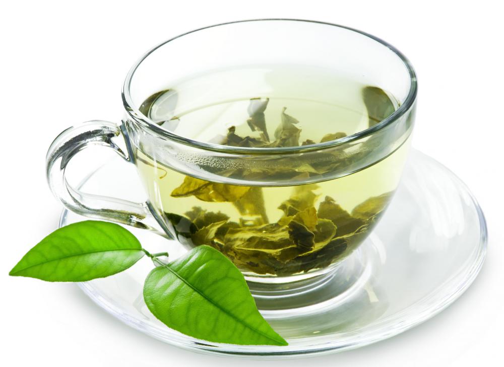 Regular green tea.