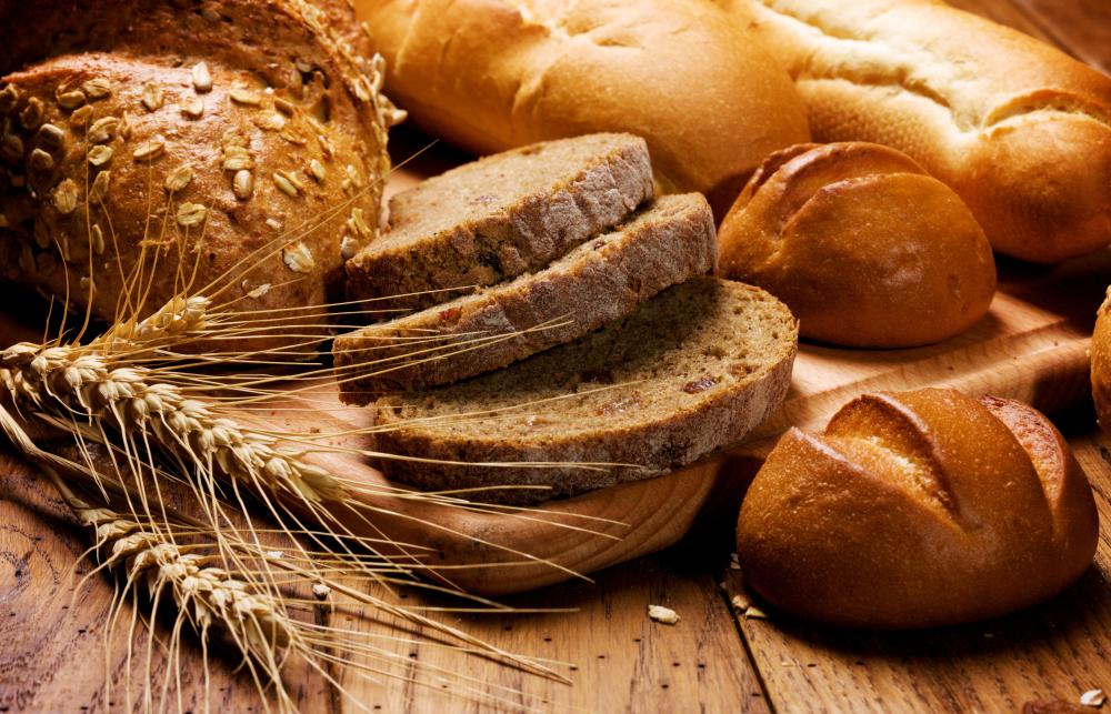 Whole grain breads contain insoluble fiber.