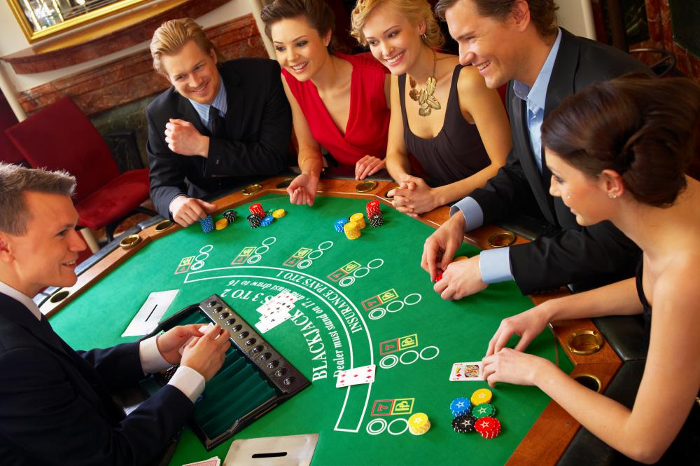 A gambling addict may be mentally stuck on trying to relive a past win.