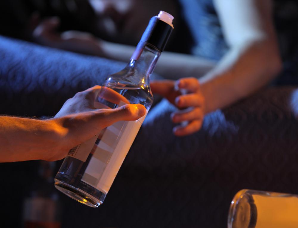 Drinking excessive amounts of alcohol may cause bile to be expelled.