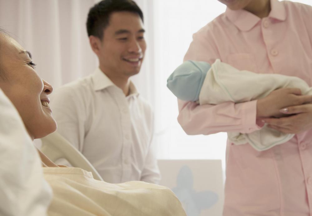 The pubic symphysis allows the pelvic girdle to expand during the birth of a child.