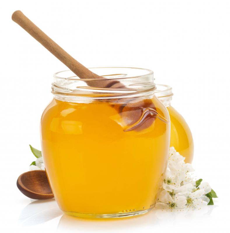 Honey can be added to green tea for sweetness and flavoring.