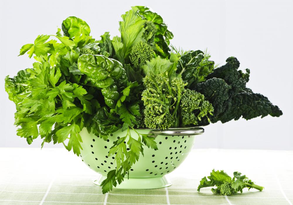 Leafy vegetables are high in d-pinitol.