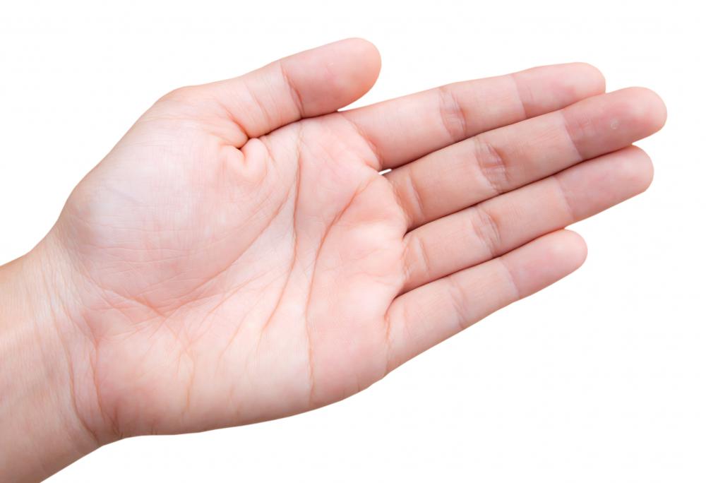 Numbness in the left hand may be caused by nerve or muscle damage.