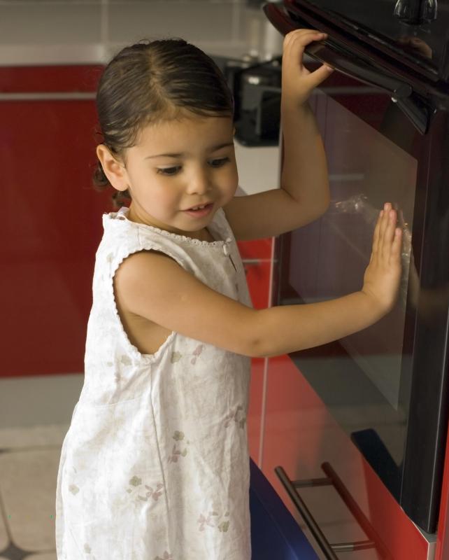 A child with a sensory processing disorder may not perceive heat properly, leading to burns.