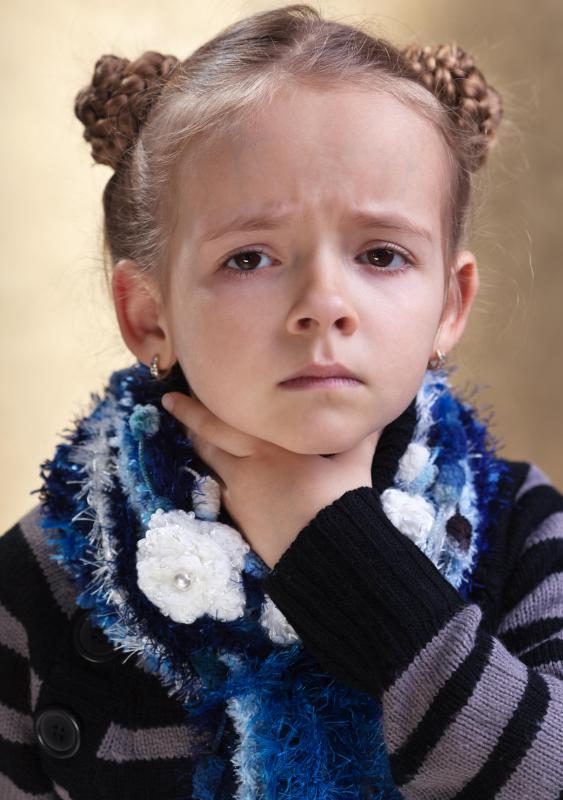 A habit cough can cause considerable soreness in the throat.