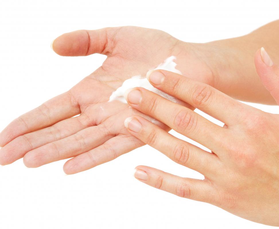 Dry hands can cause fingernail ridges, but regular moisturization can help.