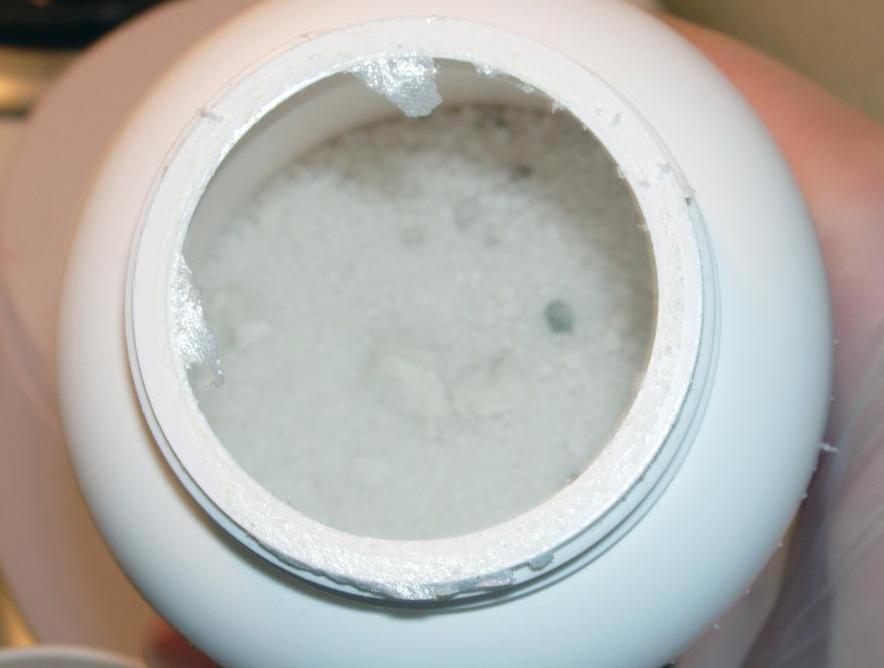 Lye, which is used in some antiseptic soaps.