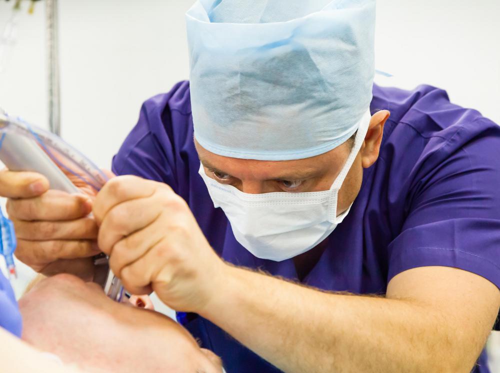Intubation may be one of the steps in the ventilation process.