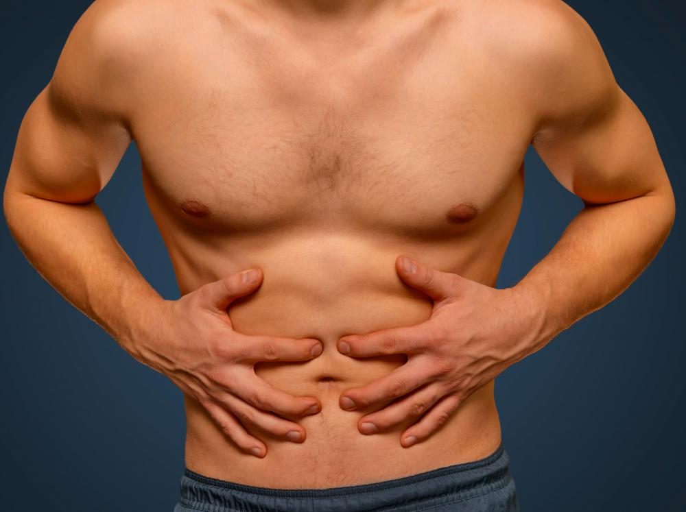 The abdomenal area can be toned with exercise.