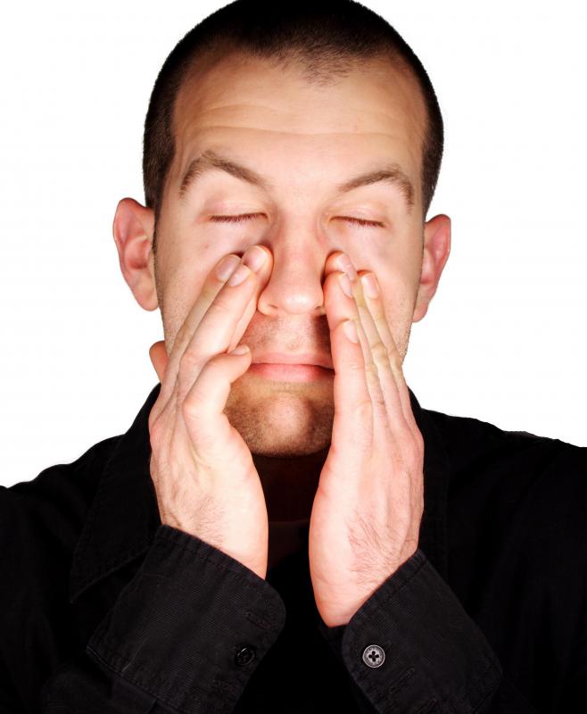 A nasal catheter may be used to clear obstructions in the sinuses that are causing pain and pressure.