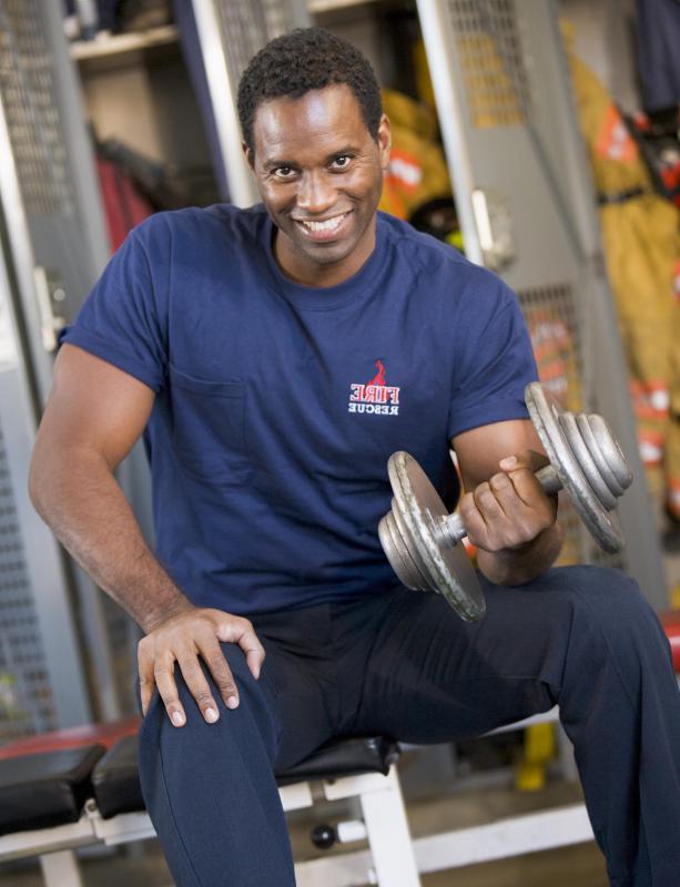 Wrist curls strengthen the muscles of the forearms.