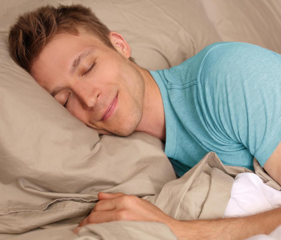 Ginseng can help men achieve recuperative sleep.