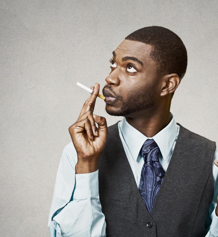 Smokers are more at risk for developing bleeding ulcers.