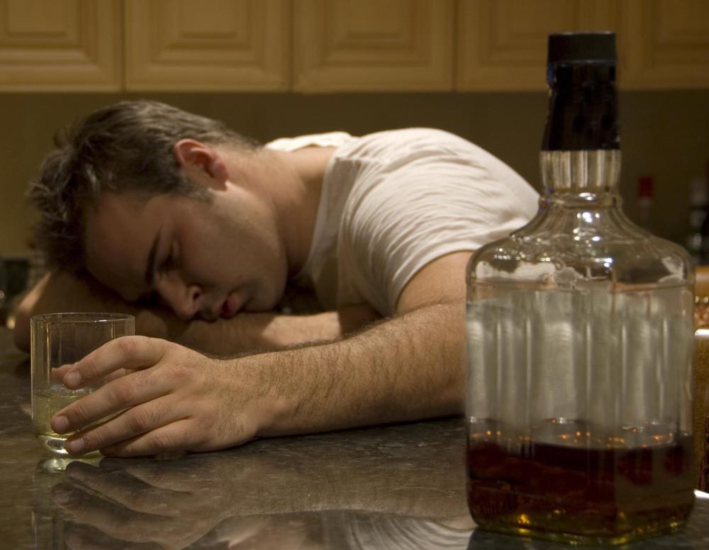 Taking anesthetics with alcohol can lead to blackouts and possible coma.