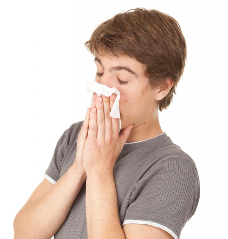 Over-the-counter medication may help to relieve cold symptoms at night.