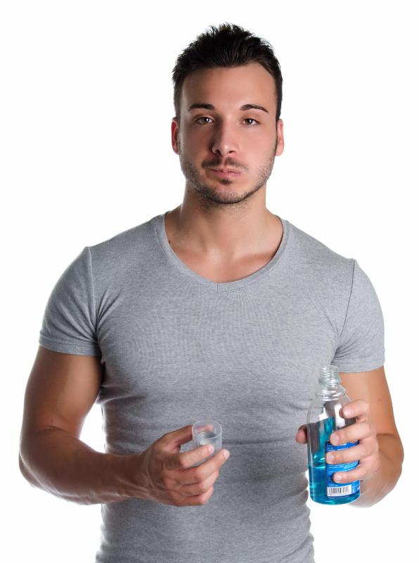 In the absence of nail polish remover, applying certain types of mouthwash directly to a cold sore may promote faster healing of the lesion.