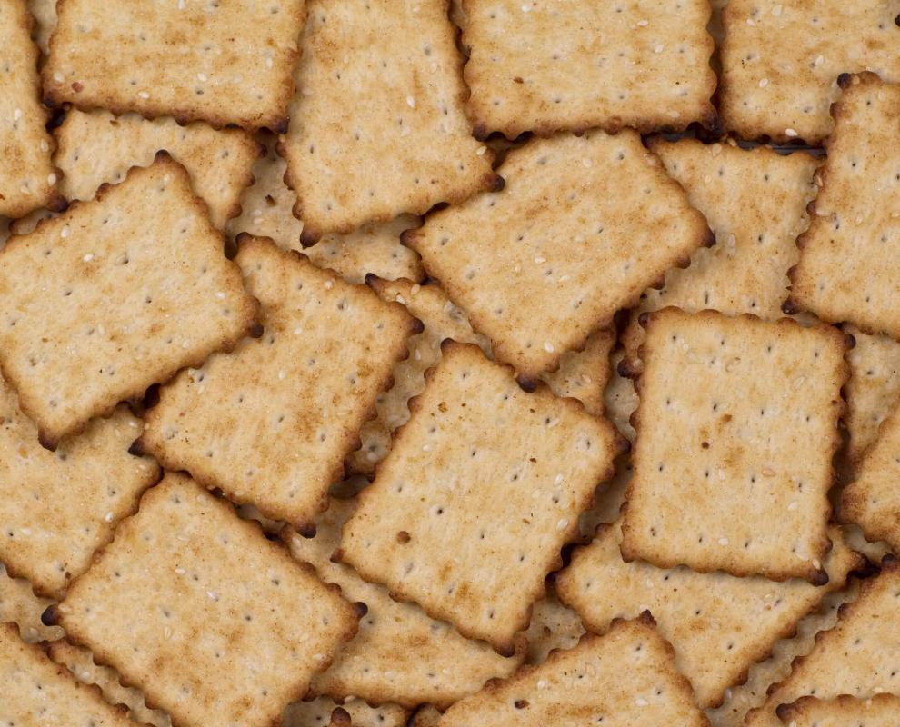 Crackers are a good convenience food.