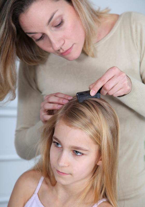 Head lice may be revealed during a medical inspection.
