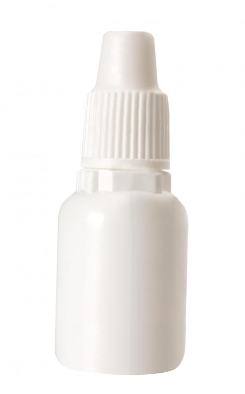 Eye drops.