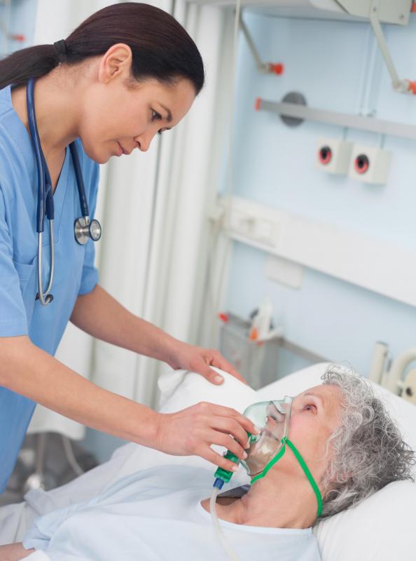 Poor oxygen delivery to the body may cause skin discoloration.