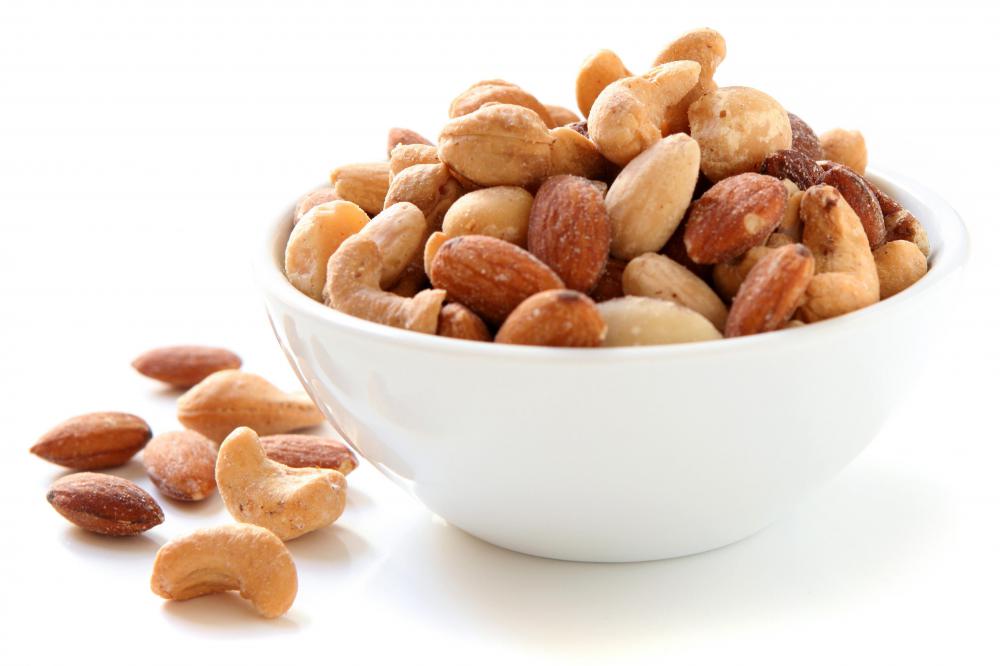 Choline is found in nuts.