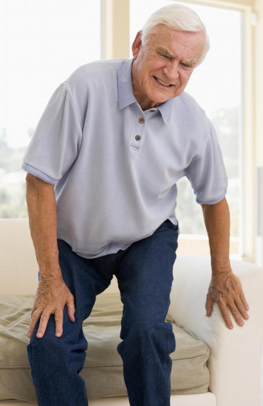 Knee nerve damage can make standing from a seated position painful or difficult.