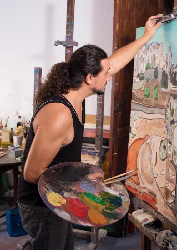People suffering from a mental illness might be more creative in producing art.