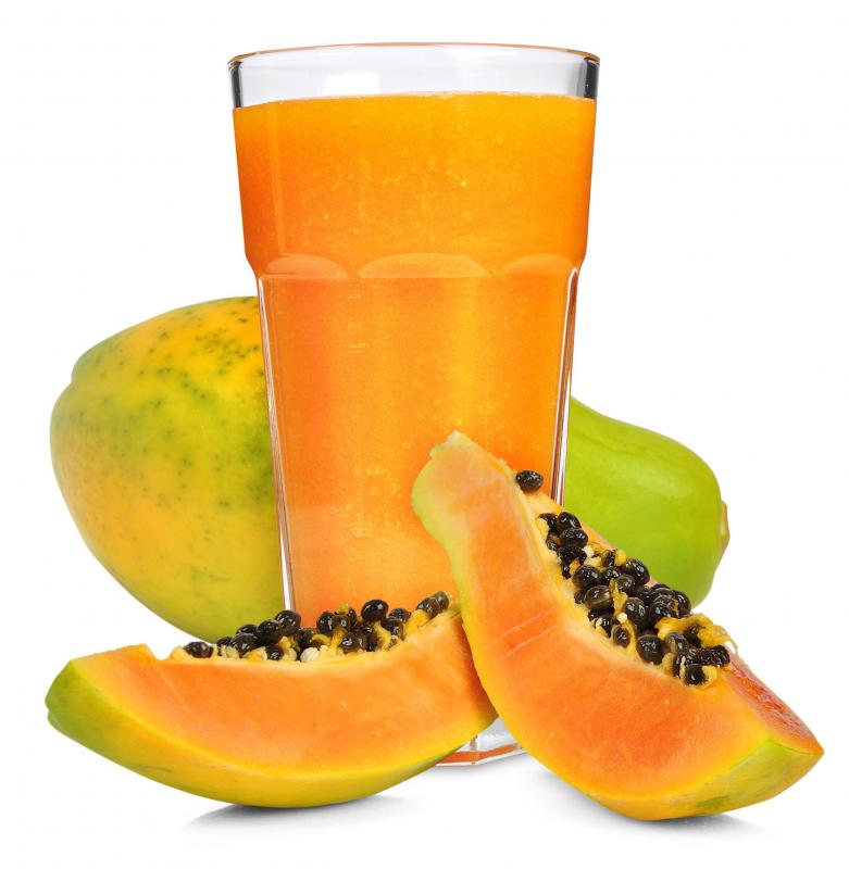 Papaya is an ideal choice in many diet plans.