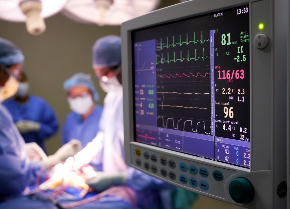 Patients who receive general anesthesia during a hydrocelectomy are carefully monitored throughout the procedure.