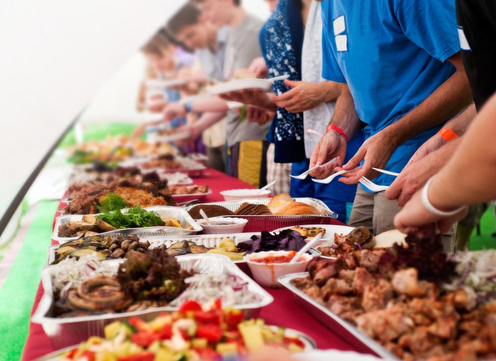 Food poisoning often occurs when food is prepared or handled in a way that's unsanitary, contaminating it with pathogens such as E. coli.