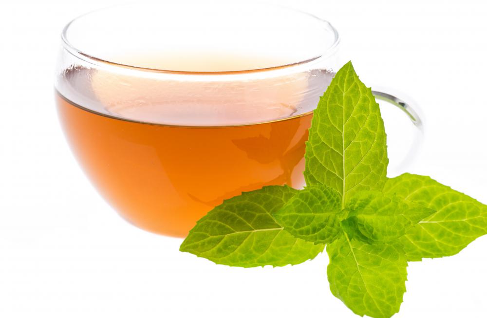 Peppermint and chamomile teas can sooth upset stomachs.