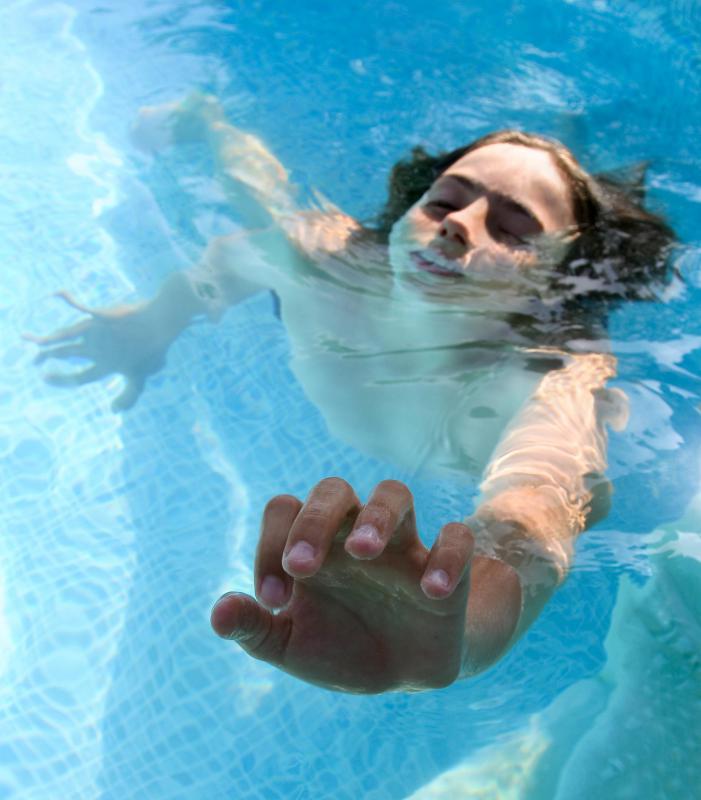 Children have a small lung capacity, so are at particular risk for drowning.