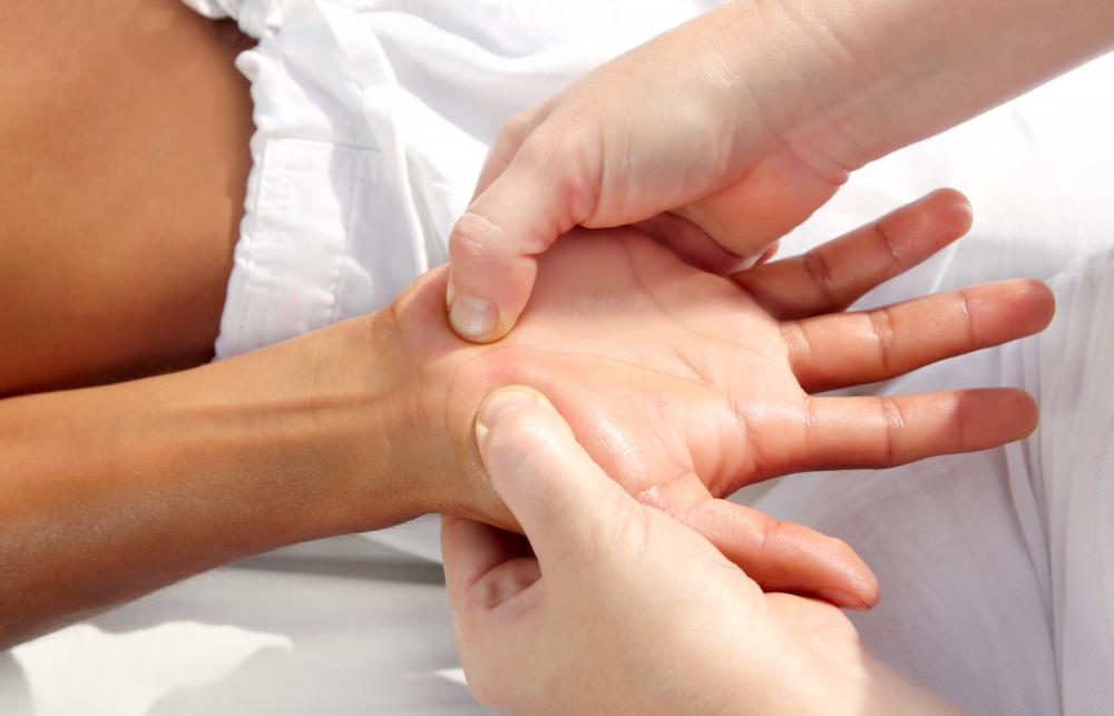 A patient may be advised to see a therapist following a trapeziectomy to prevent stiffening of the thumb.