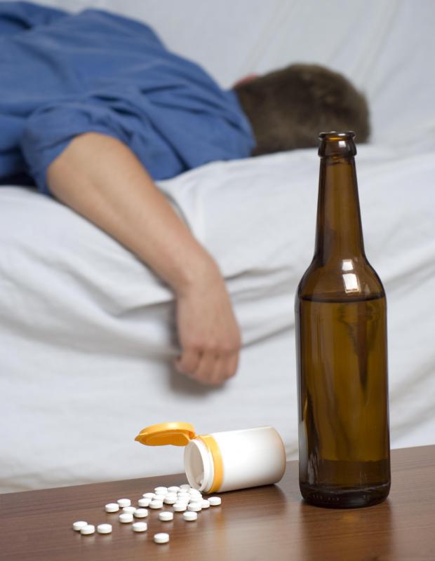 Patients should not combine diazepam or tramadol with alcohol.