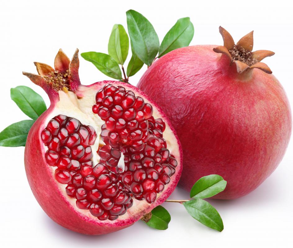 Pomegranate is considered a very healthy fruit.
