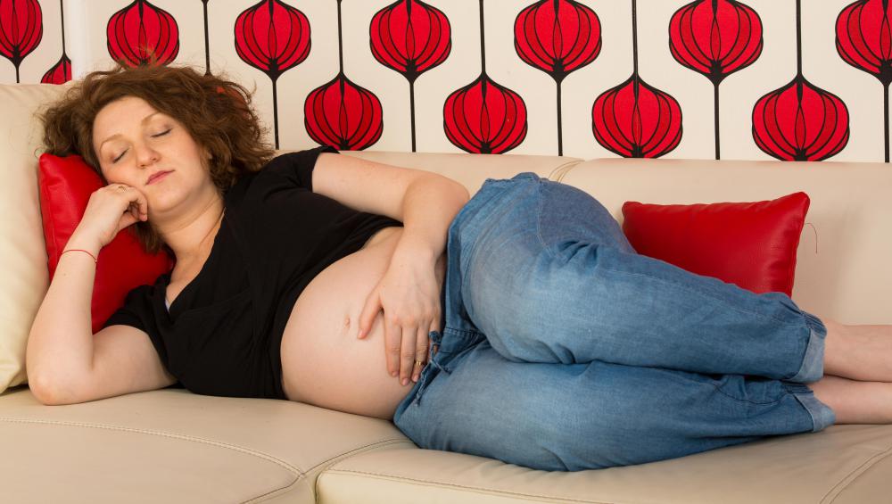 Fibrocartilage in the pubic symphysis may soften and pull apart during pregnancy.