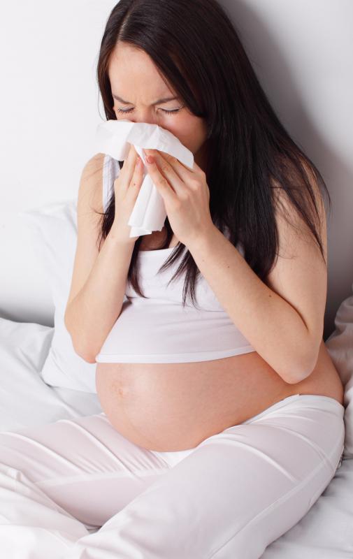 Nasal congestion is typically more severe during early pregnancy.