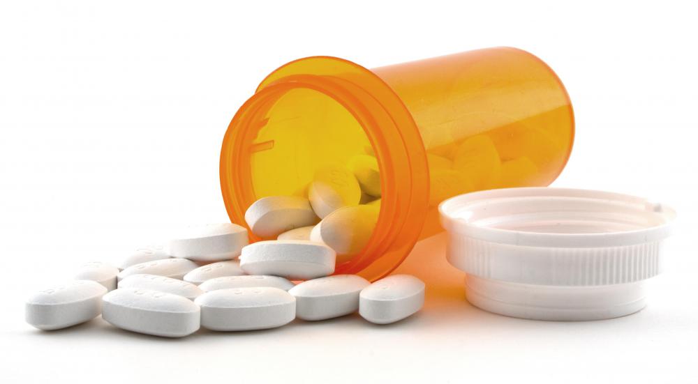 Prescription medication from a hospital.