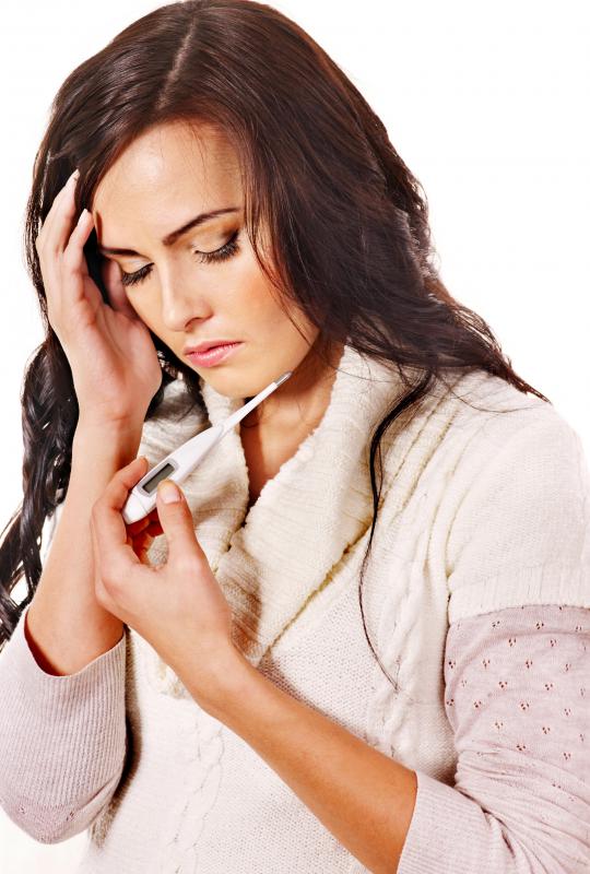 Symptoms of uterine perforation may include fever.