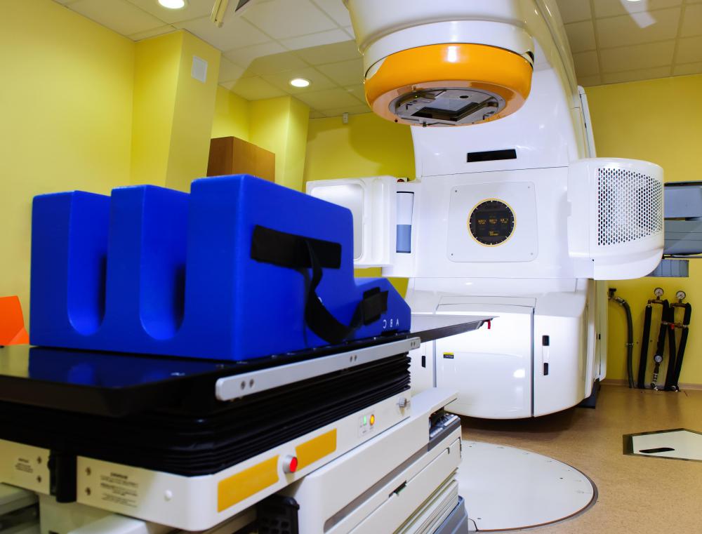 Radiation therapy is used in the treatment of many types of cancer.