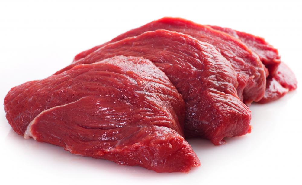 Beef is a natural source of thiamine hydrochloride.