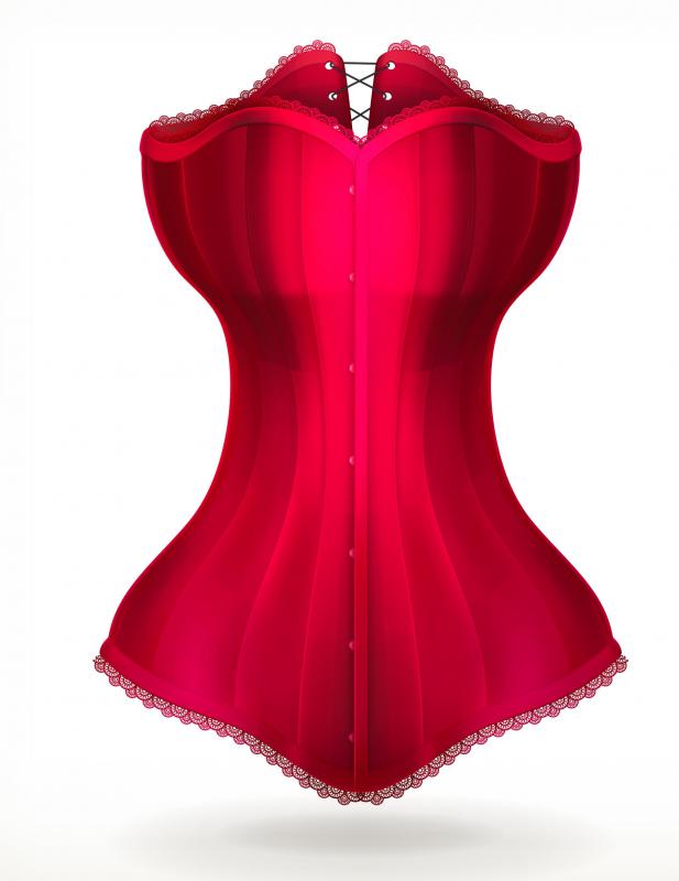In the past, women often accomplished a permanently reduced waist size by wearing corsets.