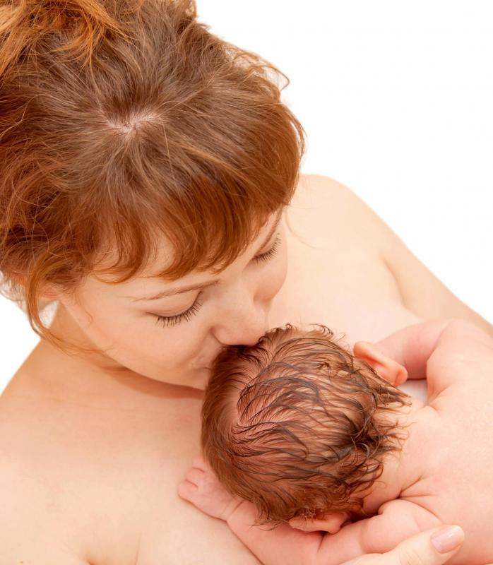 Uterine perforation may occur as a result of childbirth.