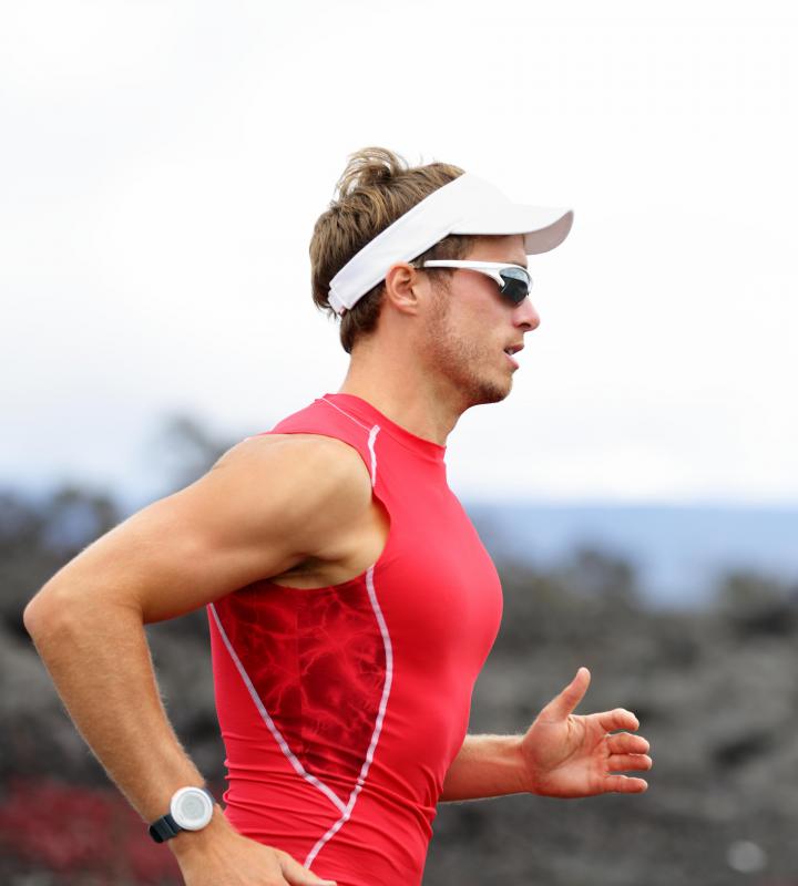 Electrolytes are lost during exercise through sweat.