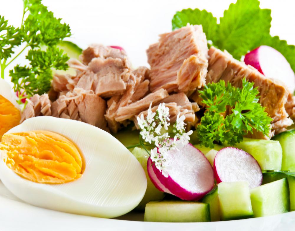 Canned tuna once or twice a week is safe for most pregnant women.