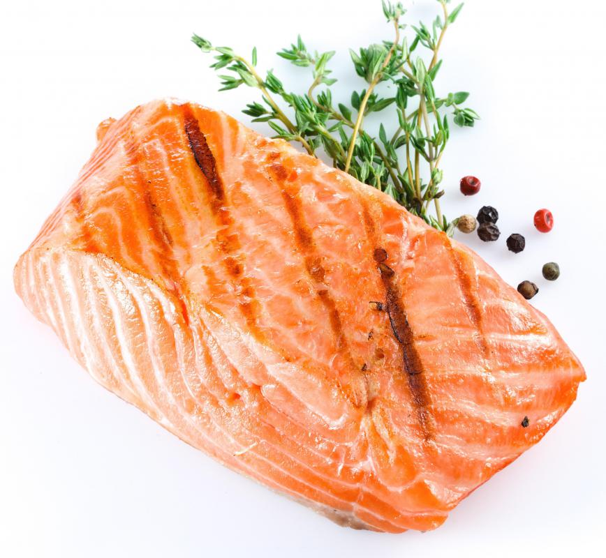 Salmon is a great source of omega-3 fatty acids.